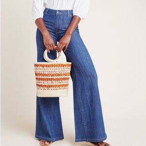 Pilcro Wide Leg Jeans
